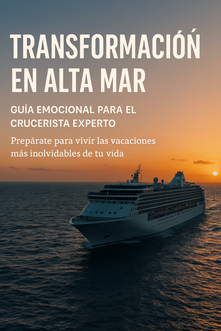 Transformación en alta mar un crucero en el ocaso