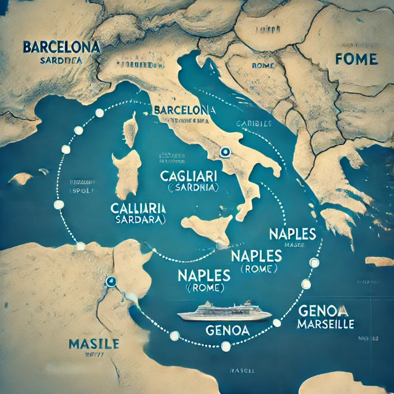 Crucero por el mediterraneo