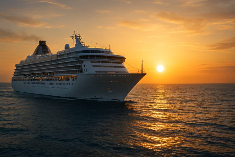 viajar en un crucero de lujo en altamar